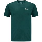 Jack Wolfskin Vonnan S/S T M T-shirt, smaragd, M heren, Emerald, M