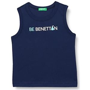 United Colors of Benetton Tanktop 3I1XGH00P tanktop, donkerblauw 252, 90 kinderen, donkerblauw 252