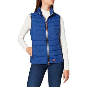 camel active Dames 3609006r48 Donsvest, blauw, 38