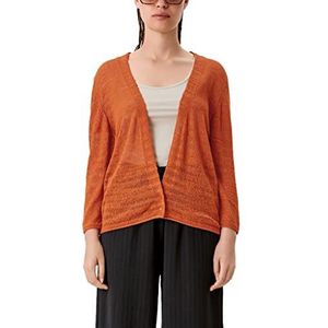 Q/S designed by Damesjas 3/4 mouw, terracotta, XS