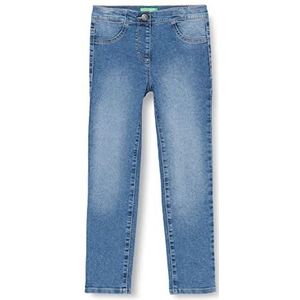United Colors of Benetton Jeans voor meisjes en meisjes, Lichtblauw Denim 902, 160