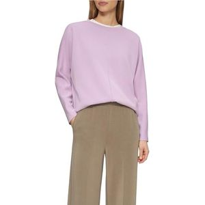 s.Oliver - Sweatshirt - Lila - Stretchaandeel - Ronde Hals - Lange Mouwen