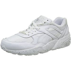 Puma R698 Speckle Sneaker, laag, uniseks, volwassenen, Blanc White Silver, 38 EU