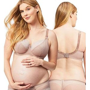Cake Maternity Dames Balconette BH, Taupe, 70L