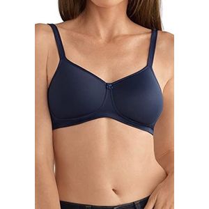 AMOENA Dames Mara Padded BH, Donkerblauw, 90A