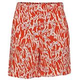 ICHI Casual shorts voor dames, 171562/Mandarijn Rood, 38