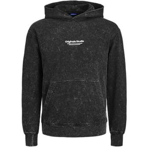 JACK & JONES Jorvesterbro Wash Sweat Hood Aw Jnr, zwart, 176