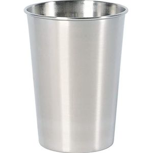 Tatonka Roestvrijstalen beker pint mok (500 ml) - enkelwandige drinkbeker zonder handvat met 0,5 l volume en volumeschaal - geschikt voor levensmiddelen, onbreekbaar, vrij van schadelijke stoffen - Ø