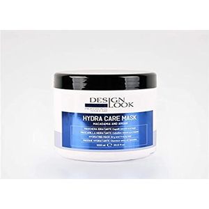 DESIGN LOOK Vochtmasker, Hydrator Care Macadamia en Argan, 1000 ml, zwart, standaard