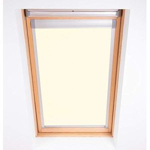 Bloc Skylight rolgordijn voor Velux dakraam Blockout, crèmekleurig, 102