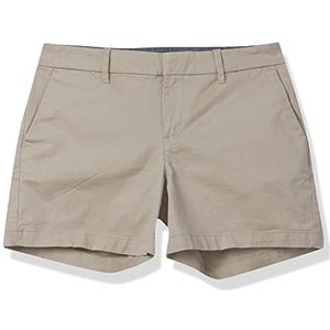 Tommy Hilfiger Women's Hollywood 5"" Chino Short, Khaki, 10