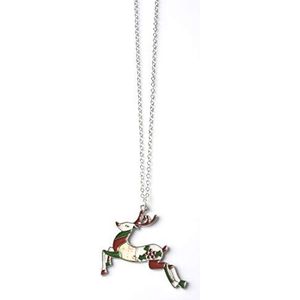 Zoelibat 97661441.033 - halsketting hert, ketting met hanger, collier, modesieraad, cadeau, Kerstmis, winter