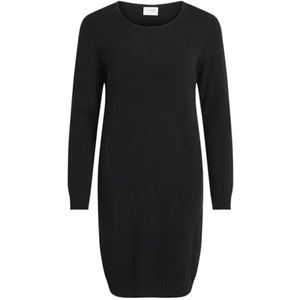 Vila - Ril Knit - Lang Mouw Jurk - Zacht - Gebreid