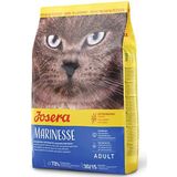 JOSERA Marinesse (1 x 2 kg) | zalm, aardappel en erwt als geselecteerde eiwitbron | voor veeleisende katten | hypoallergeen kattenvoer | Super Premium droogvoer