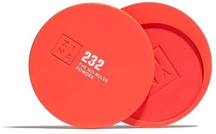 3INA - The No-Rules Powder - Oogschaduw - Tint 232 - Hot Coral - Matte - 8 g