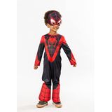 RUBIES - Officieel Marvel - Spiderman-kostuum - klassiek Spinn Miles Morales kostuum voor kinderen - maat 2 tot 4 jaar - Spidey en vrienden - kostuum met overall en masker - voor Halloween, carnaval