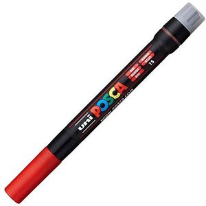 uni-ball 181621 - POSCA marker met penseelpunt, rood