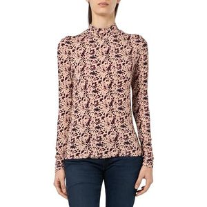 Scotch & Soda AOP T-shirt met lange mouwen voor dames, Blok Bloemen 7244, S