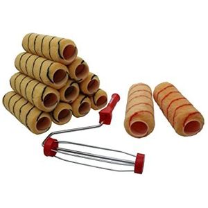 ProDec 9 inch x 1,75"" 13-delige geweven verfroller en frameset voor schilderen met emulsie- en metselwerkverf op binnen- en buitenmuren en plafonds, 9