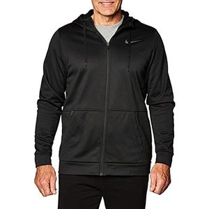 Nike Therma Hd Fz capuchontrui voor heren, zwart/donkergrijs, S