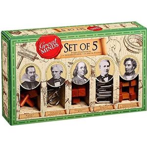 Great Minds Set of 5 Puzzles (Men)