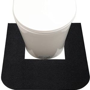 Commode matten voor geur elimineren urinoir plas pads toilet vloermat urine voor school badkamer toilet vloer zwart grijs (4)