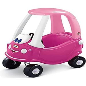 Little Tikes Cozy Coupe Rosy Loopauto - Peuterauto en Buggy met Deuren, een Stuur, Claxon, Benzinedop & Contactschakelaar - Voor Jongens en Meisjes - Actief Spelen