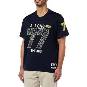 Star Wars Heren Meswclats288 T-shirt, Marine, L, Marinier, L