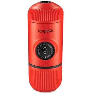 Wacaco Nanopresso Red Coffee Machine + Case - Portable Espresso