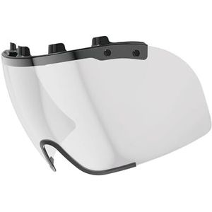 ABUS vizier voor de GameChanger TT 1.1 fietshelm - anticondens en vormsluitend vizier voor goed zicht en aerodynamica - eenvoudig te bevestigen en verwijderen - fietshelm accessoire - Helder, maat M