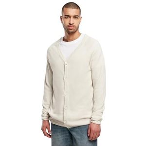 Urban Classics Heren Light Raglan Cardigan, lichtgrijs, M