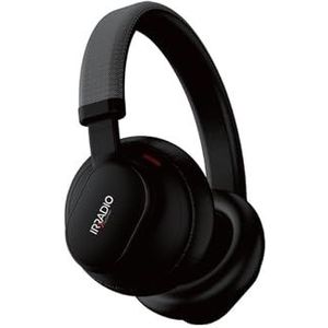 IRRADIO IR-H606BT PRO, Bluetooth-hoofdtelefoon, draadloze versie 5.3, hoogwaardige hi-Fi met hybride ANC-functie, actieve ruisonderdrukking, touch-control, lange batterijduur