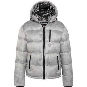 Schott NYC INWOOD Jacket Light Grey L, Lichtgrijs., L