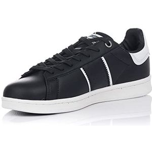 Jack & Jones JFWGUARDIAN PU sneakers voor heren, antraciet, 45 EU