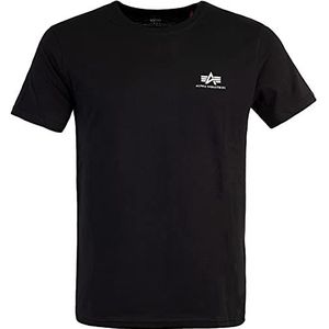 Alpha Industries - Alpha Label T - T-shirt - Zwart - 100% Katoen