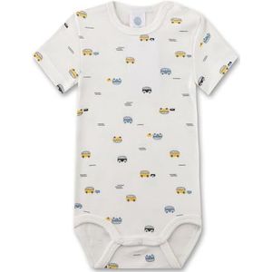 Sanetta Babyjongens 324349 bodysuit White Pebble, 56, wit pebble, 56 cm