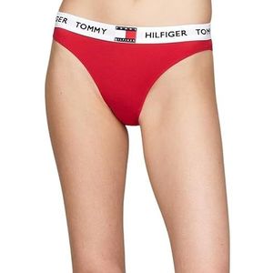 Tommy Hilfiger Dames klassieke bikini UW0UW0UW05617, coördinaten slip, rood, XL, Rood (primair rood), XL