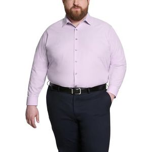 Kenneth Cole Groot en lang overhemd voor heren, groot en lang, effen, Lila, 22"" Neck 34""-35"" Sleeve