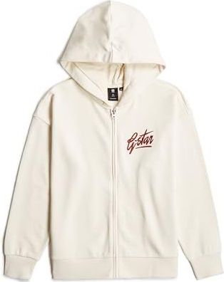 Meisjes Hoodie Zipp Brushed - Beige - meisjes