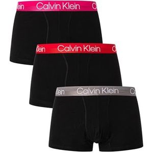 Calvin Klein Heren Trunk, Verduistering (pak van 3), B- Eclypts, Grijze Ridge, Dubarry Wbs, XS