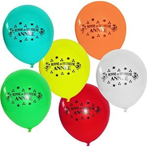 Rubie's Officieel kostuum - Rubie's - luchtballonnen, bedrukt, Bonne Year"" - 10 stuks - 410253
