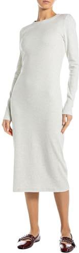 Replay - M17 - Jurk - Super Light Grey Melange