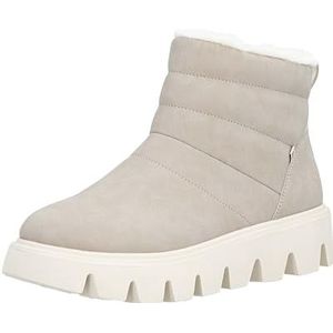 Rieker - R-Rieker - Winterlaarzen - Lichtbeige - Instappers met Uitneembare Zachte Binnenzool