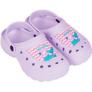 CERDÁ LIFE'S LITTLE MOMENTS Peppa Pig clogs voor kinderen, paars, maat 26/27, van 100% EVA, kinderklompen, Peppa print, origineel design in Spanje, Lila, 26/27 EU