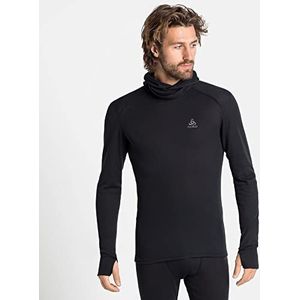 Ondershirt Odlo Men BL Top Facemask LS Active Warm Eco Black