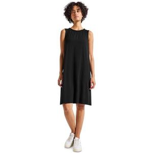 Street One - Mouwloze Jurk - Zwart