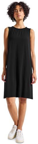 Street One - Mouwloze Jurk - Zwart