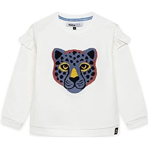 Tuc Tuc Panther Little Wild meisjes-sweatshirt, wit/wit, 12 jaar voor meisjes