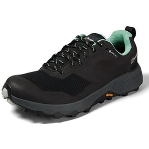 Berghaus Trailway Active Gore-tex schoen wandelschoen voor dames, Zwart Groen, 38 EU