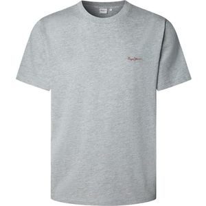 Pepe Jeans - Contrast Connor T-shirt - Grijs - Heren - Katoen